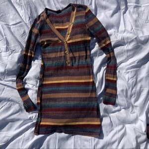 Urban Outfitters striped mini dress